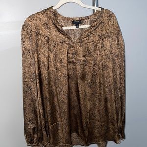 Haver - London Leopard Print Blouse